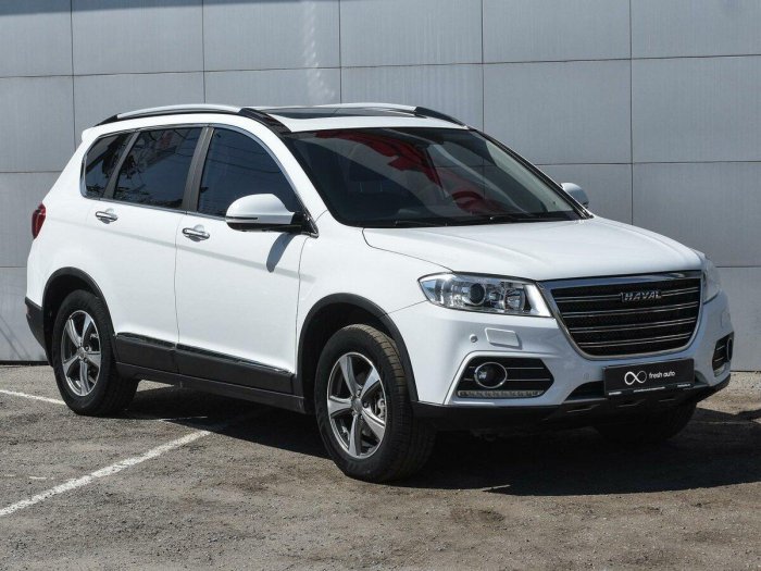 Haval h6 i 1.5 at (143 л.с.) серебристый с пробегом на снегу