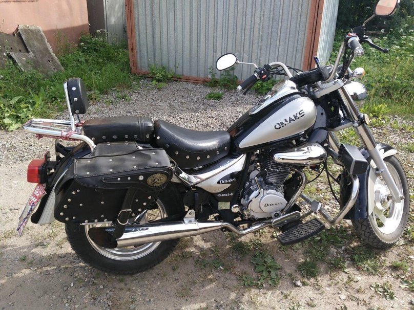 Мотоцикл омакс 200