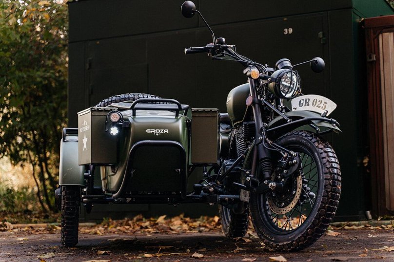 Мотоцикл гроза Дефендер 500