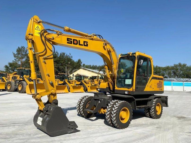 Экскаватор колесный SDLG e7150f