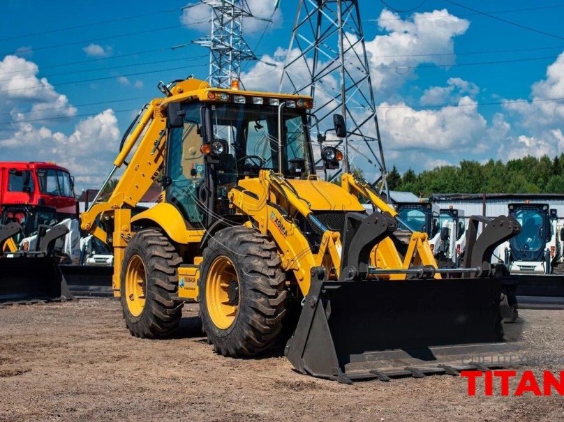 Экскаватор-погрузчик XGMA xg765n