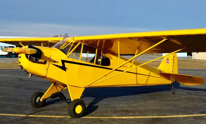 Самолет Пайпер j3 Cub