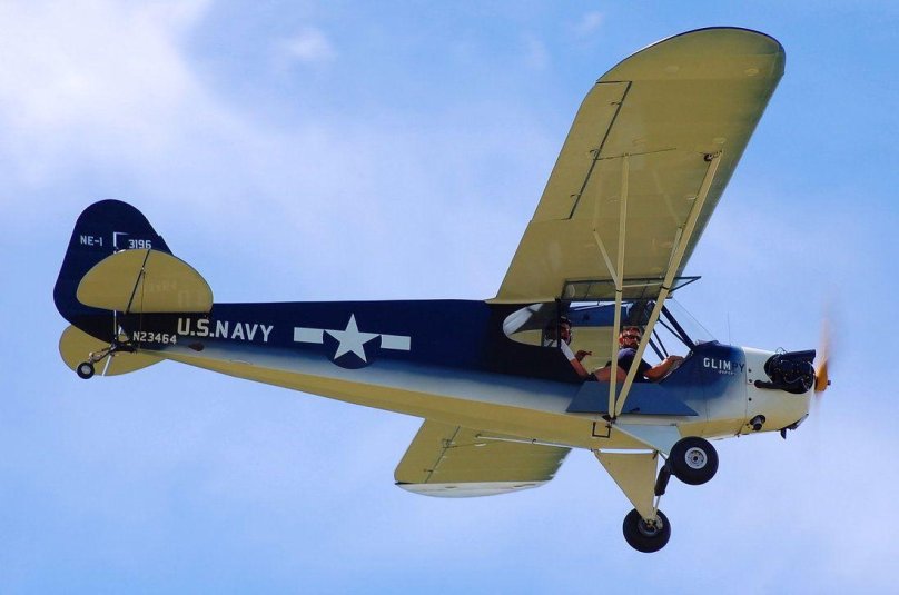 Piper j3 Cub модель