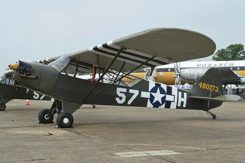 Самолет Пайпер j3 Cub