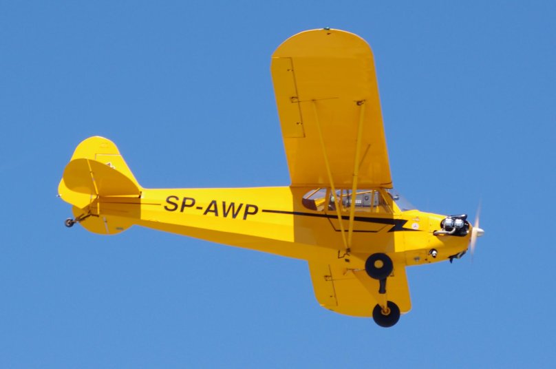 Биплан Piper Cub