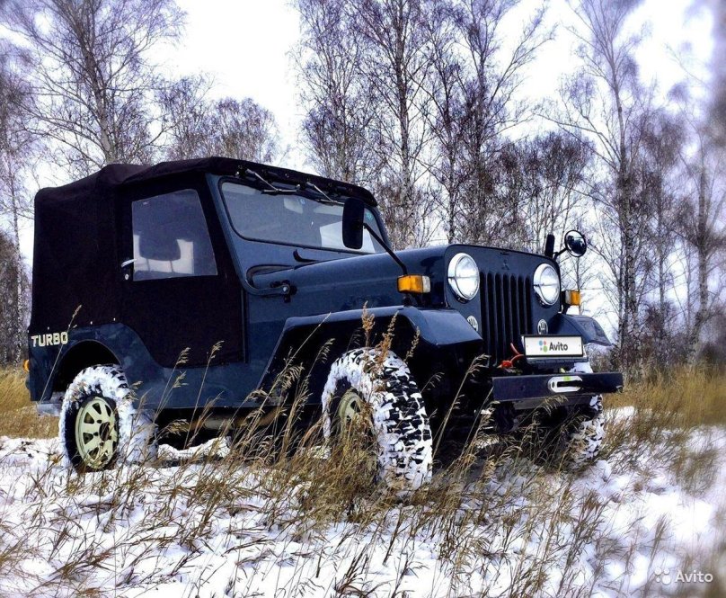 Митсубиси джип старый
