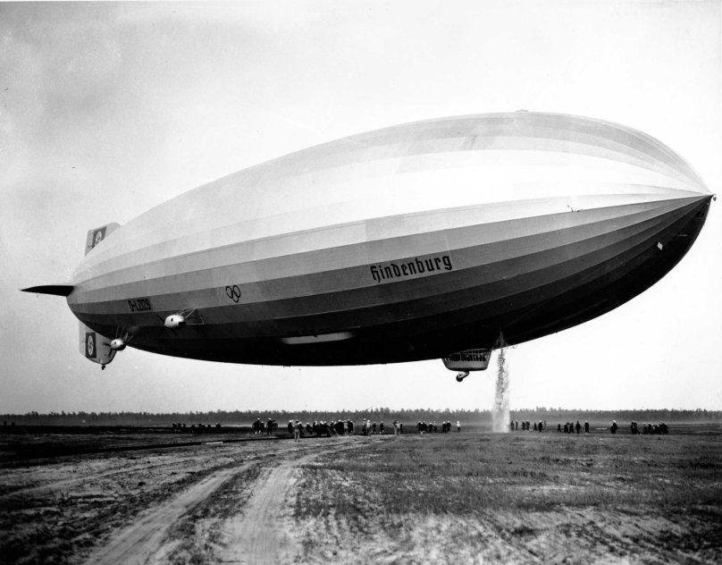 Граф Цеппелин дирижабль крушение