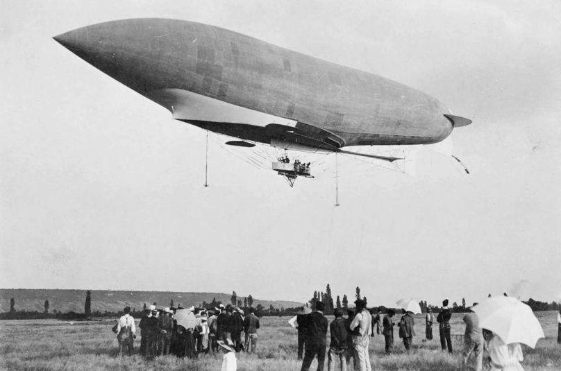 Цеппелин дирижабль военный