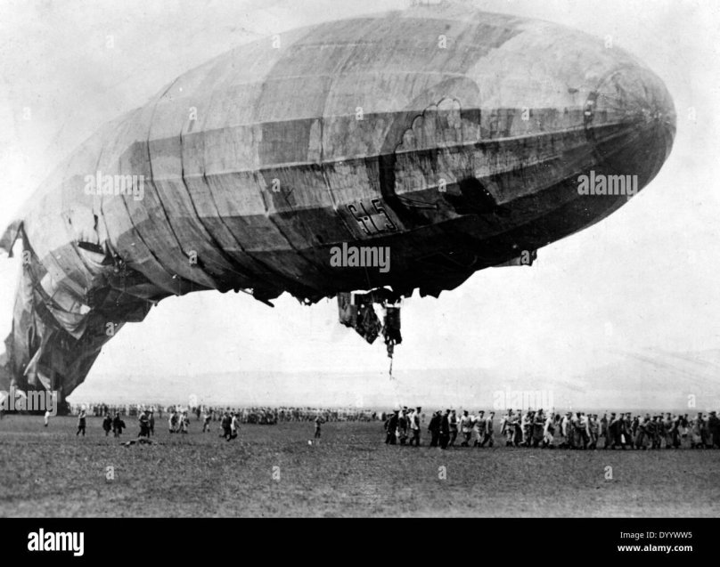 Дирижабль Цеппелин бомбардировщик