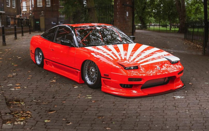 Nissan 180sx Red
