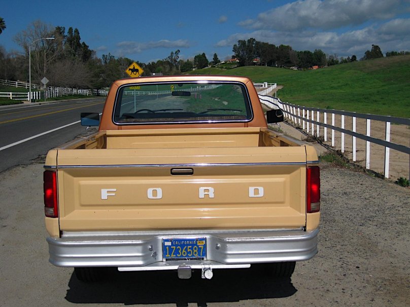 Ford f150 сзади