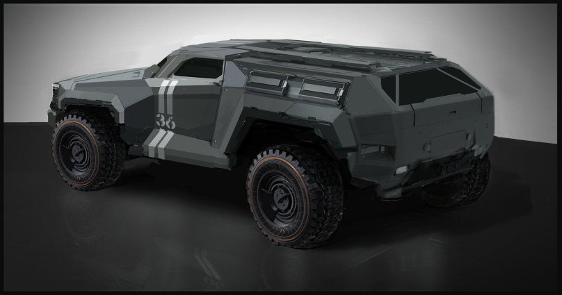 Бронированный джип Мародер