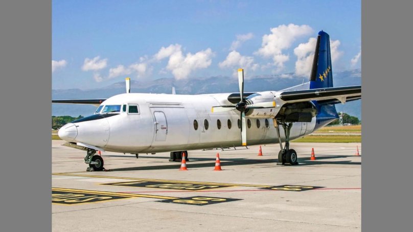 Самолет Fokker f27