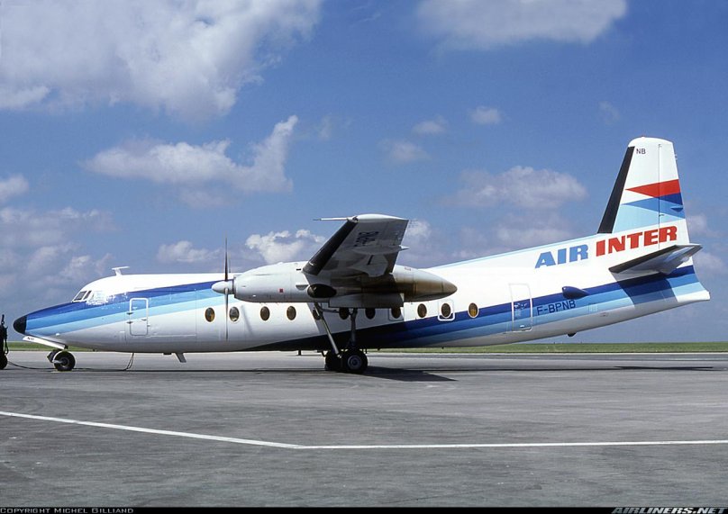 Fokker f27 Friendship Финляндии