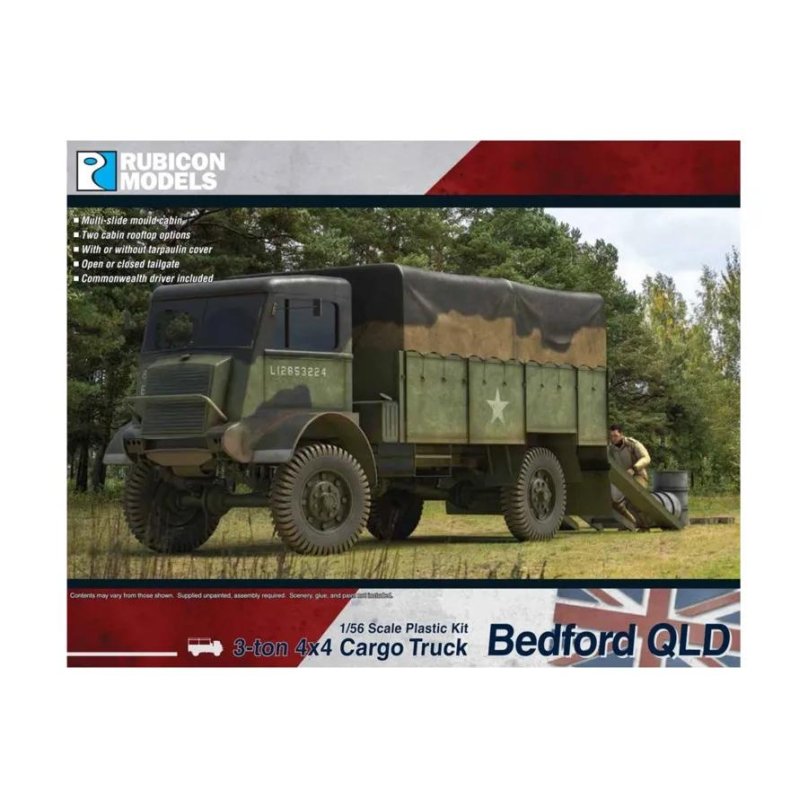 Сборная модель Bedford QLR 3 ton 4x4 Wireless