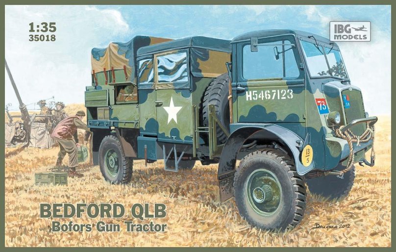 Сборная модель Bedford QLR 3 ton 4x4 Wireless