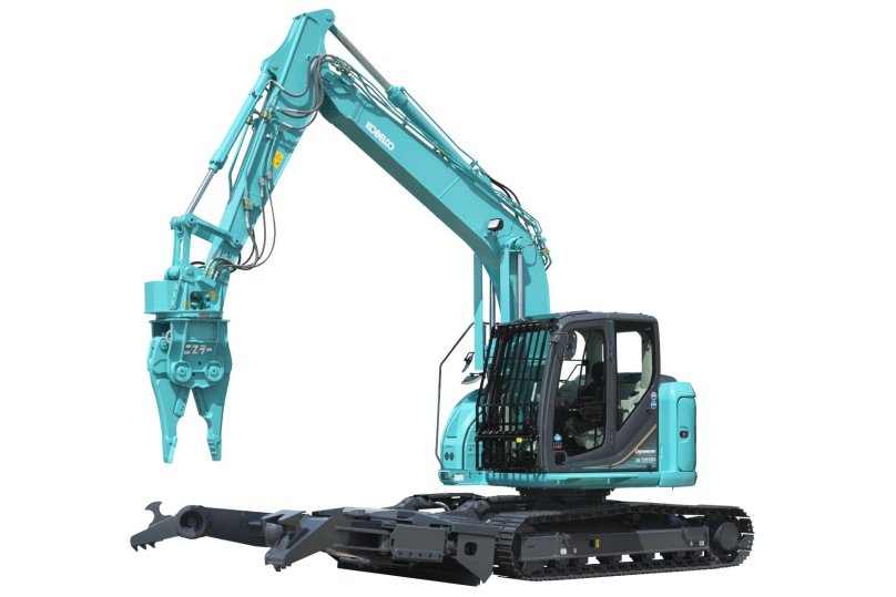 Kobelco sk3500d кран робот разрушитель