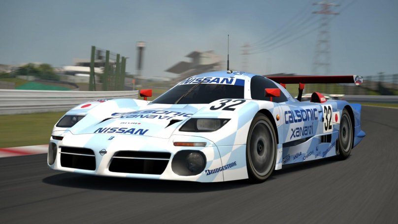 Nissan r390 gt1 le mans