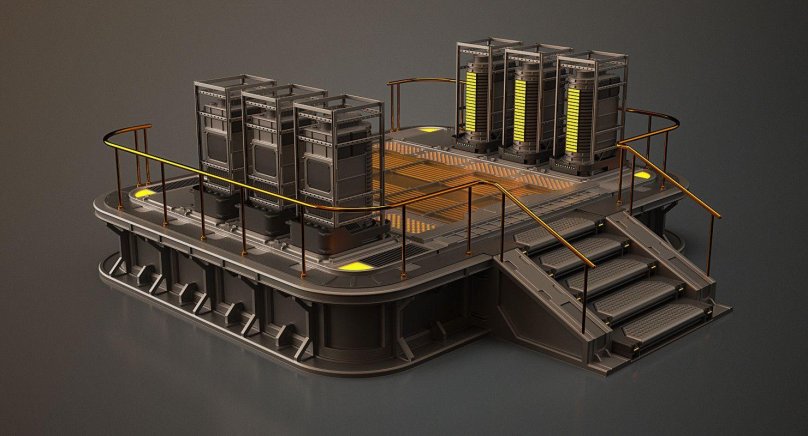 Sci Fi лестница