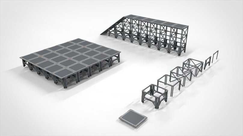 Мост 3d модель