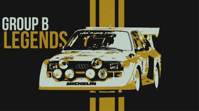 Audi quattro s1 Rally Group b