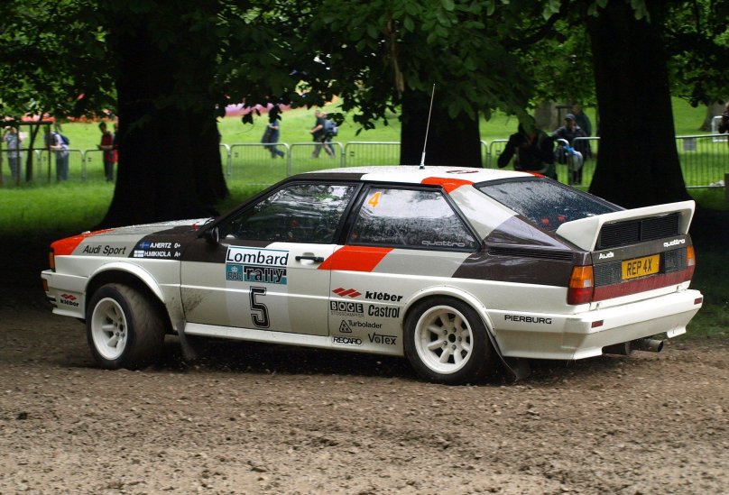 Audi 80 quattro Rally