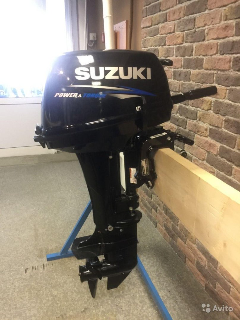 Лодочный мотор Сузуки 9.9 2-х тактный