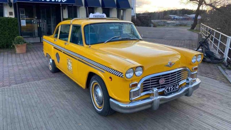 Ford 1950 Yellow Cab Taxi