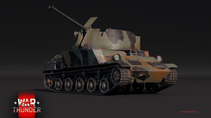 Landsverk l-62 Anti II, Швеция. ЗСУ на базе танка Landsverk l-60.