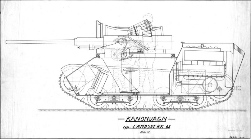 Landsverk l-181 чертёж