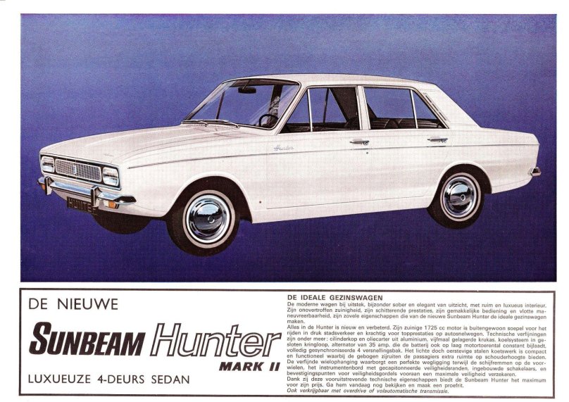 Hillman Hunter 1968