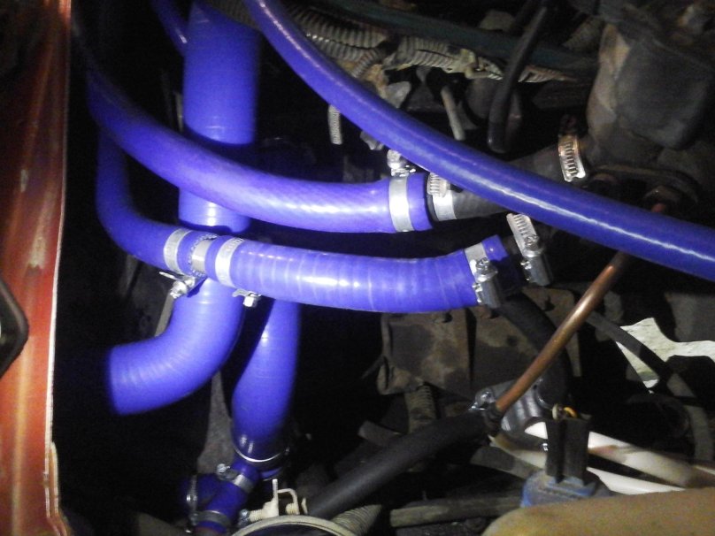 Патрубки отопителя Газель дв а274 Evotech