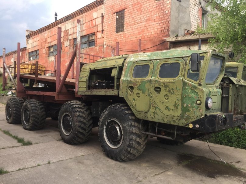 МАЗ 543 лесовоз