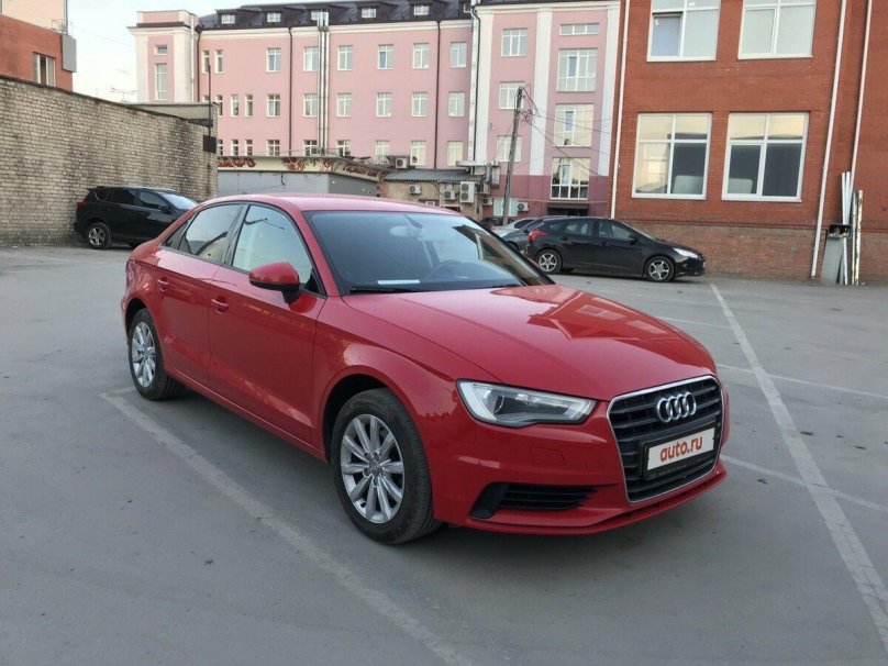 Ауди а3 седан красная