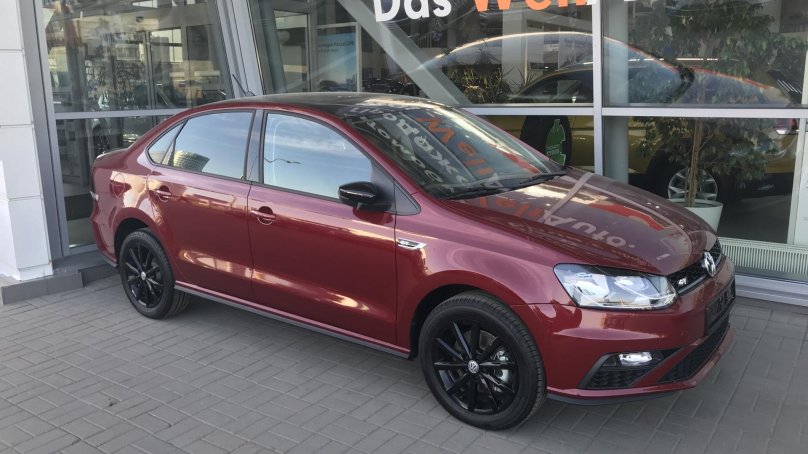 Polo gt красный