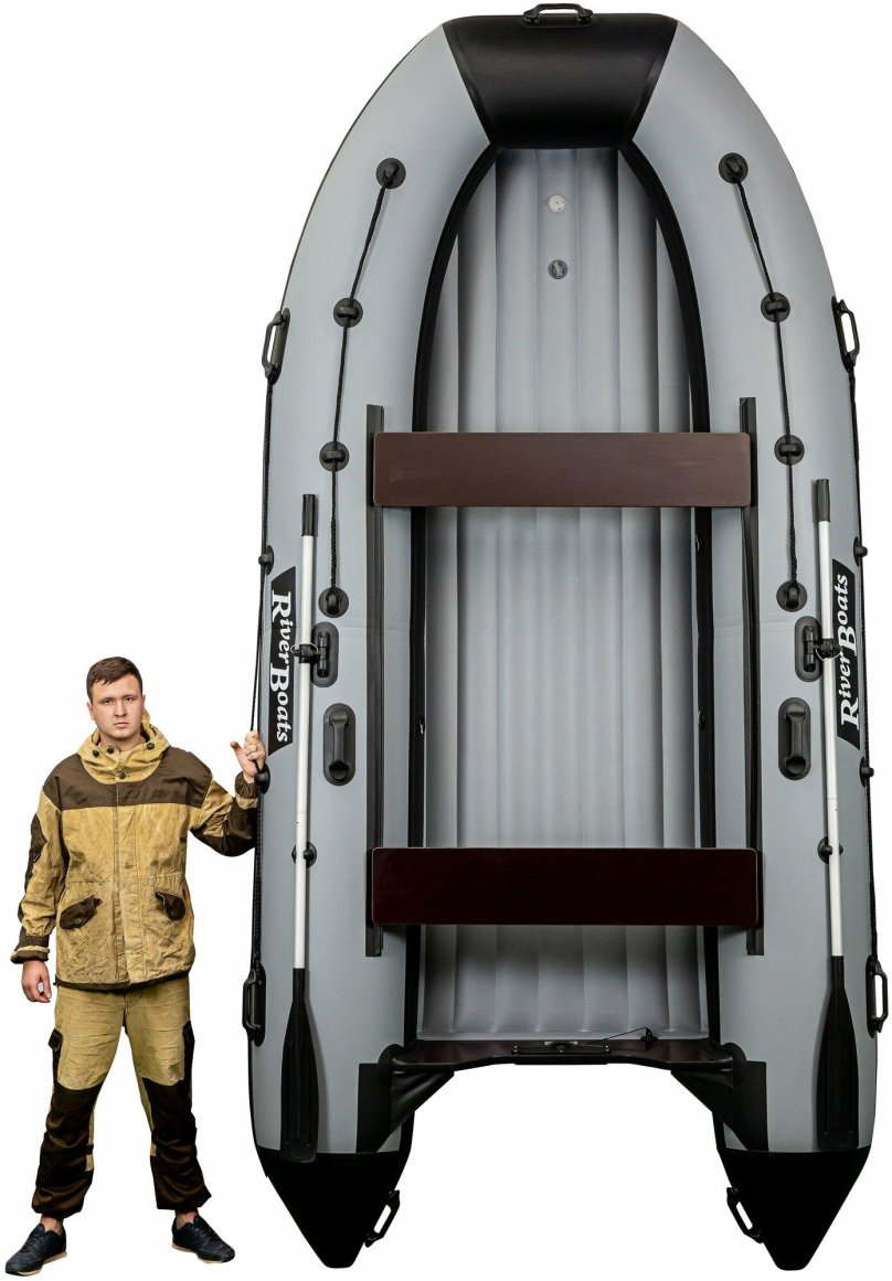 Лодка ПВХ Riverboats RB — 390 (НДНД)