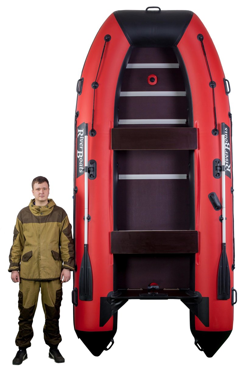 370 Лодка ПВХ Riverboats