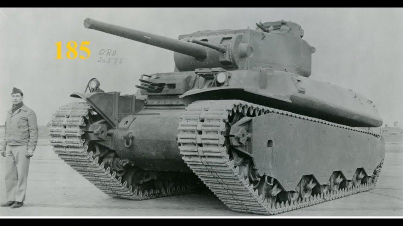 Американский танк т1 хеви