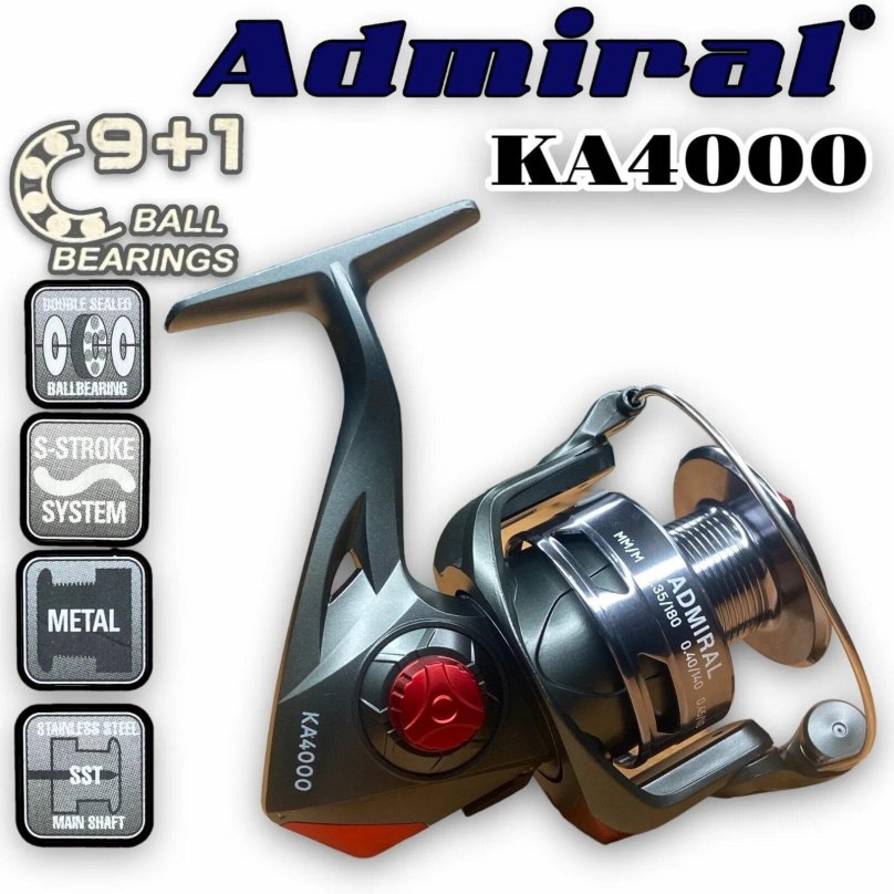 Катушка Адмирал 4000