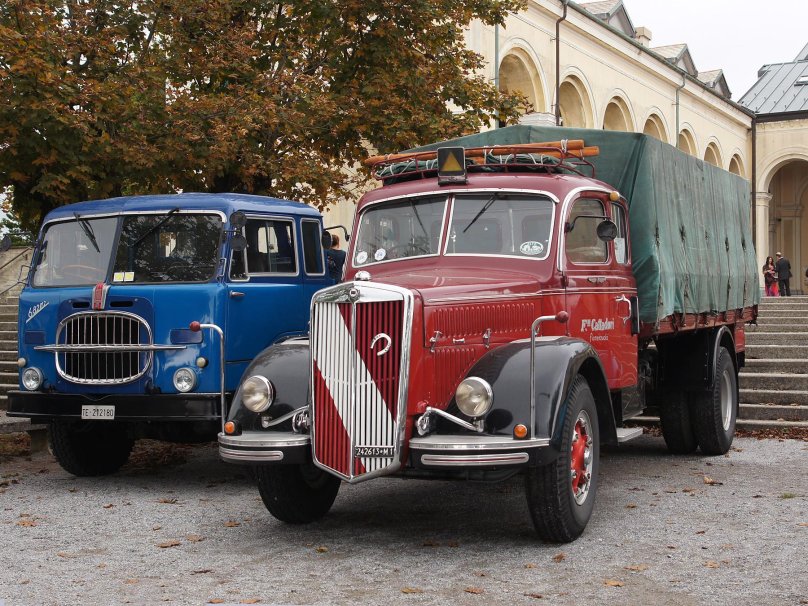 Ретро Грузовики Lancia Esatau 1958