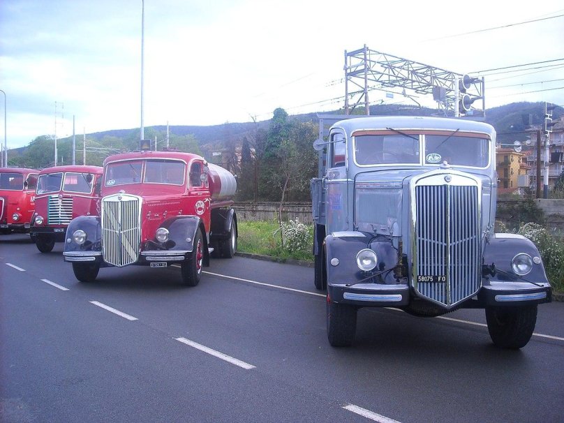 Ретро Грузовики Lancia Esatau 1958