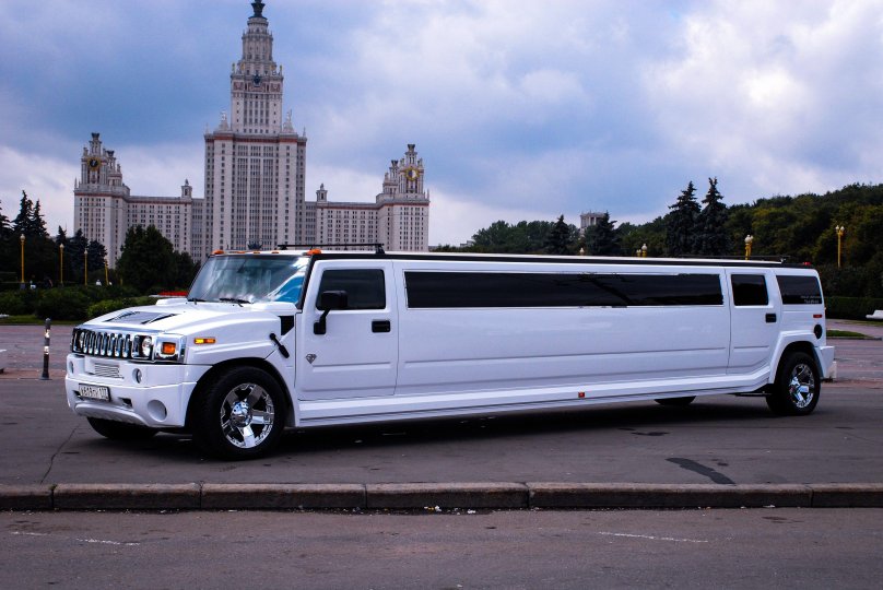 Hummer белый Хаммер лимузин