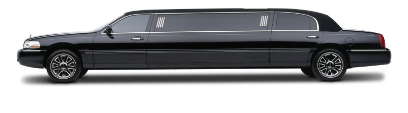 Линкольн Таун кар лимузин сбоку