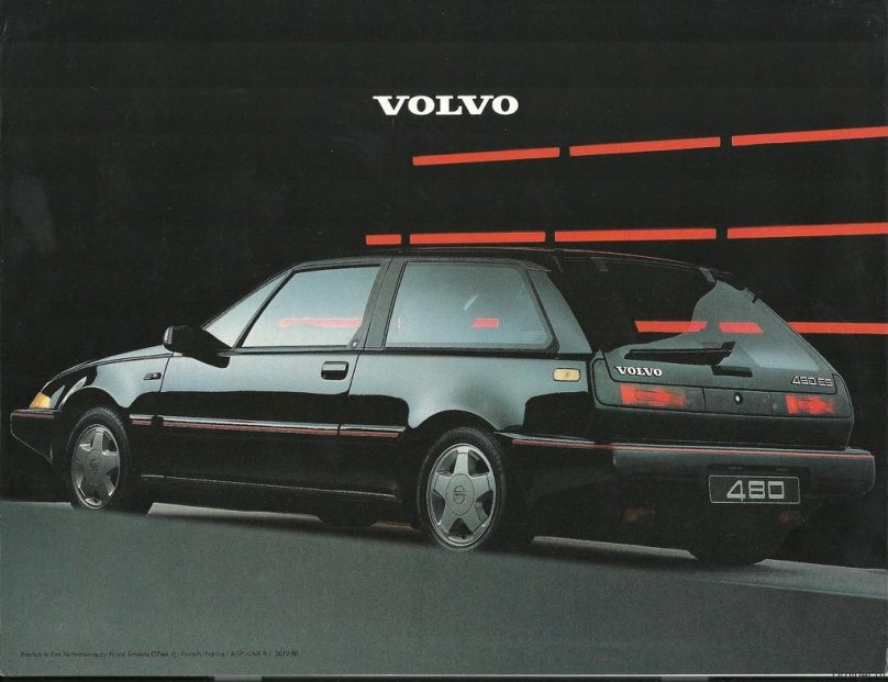 Volvo 480 stance