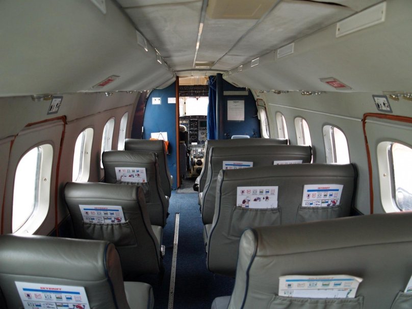 Embraer 120 салон