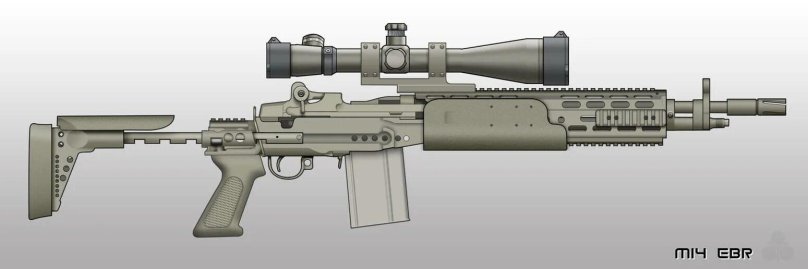 М14 ебр винтовка