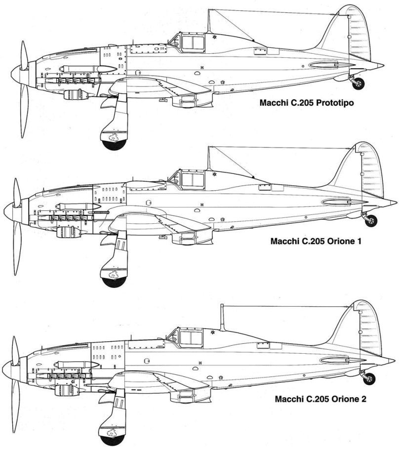 Истребитель Macchi MC.205 'Veltro'