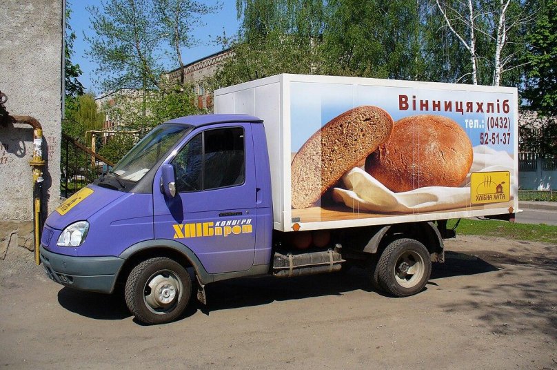 Газель 3302 хлебный фургон