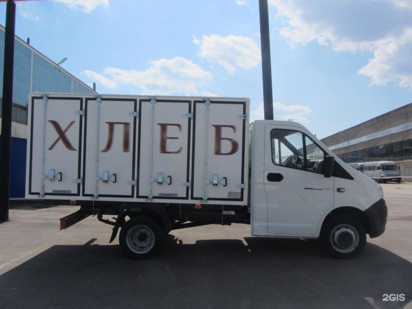 Газель Некст хлебный фургон 96 лотков
