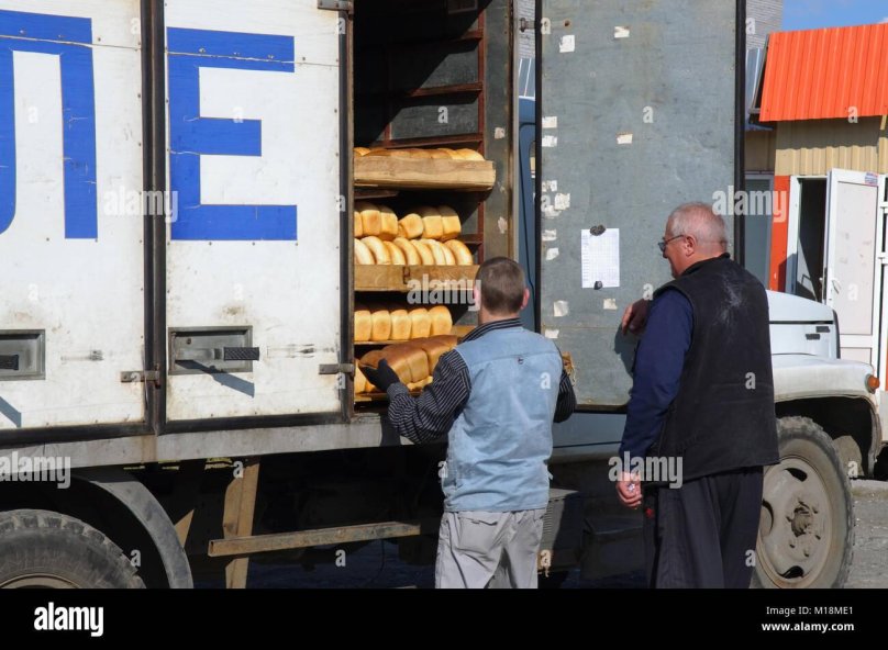 Погрузка хлеба